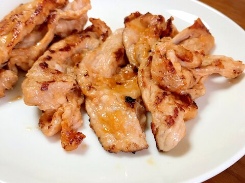 豚肉の中華風マヨネーズケチャップ焼き